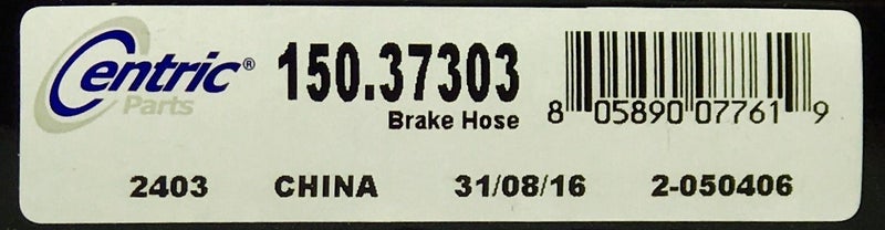 Centric Parts Centric Premium 150.37303 Automotive Replacement Front/Rear Brake Hydraulic Hose Fits Select Porshce 914, Volskwagen 411/412/Beetle/Fastback - Image 3